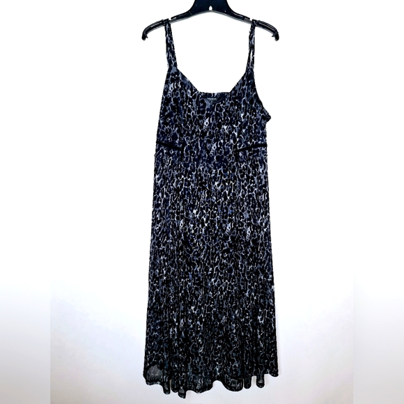 torrid Dresses & Skirts - Torrid Brand" The Gothic Snow Leapard"Plus-size,gothic,spagetti strap dress.